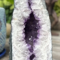 Amethist/Bergkristal Geode